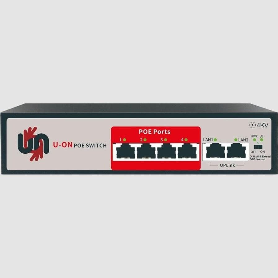 سوئیچ U-ON مدل POE206D — تصویر ۲