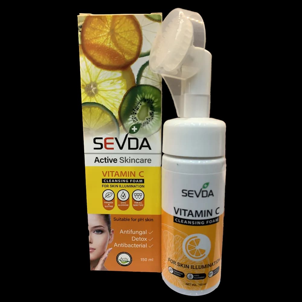 فوم شستشو صورت سودا مدل VITAMIN C حجم 150 میلی لیتر