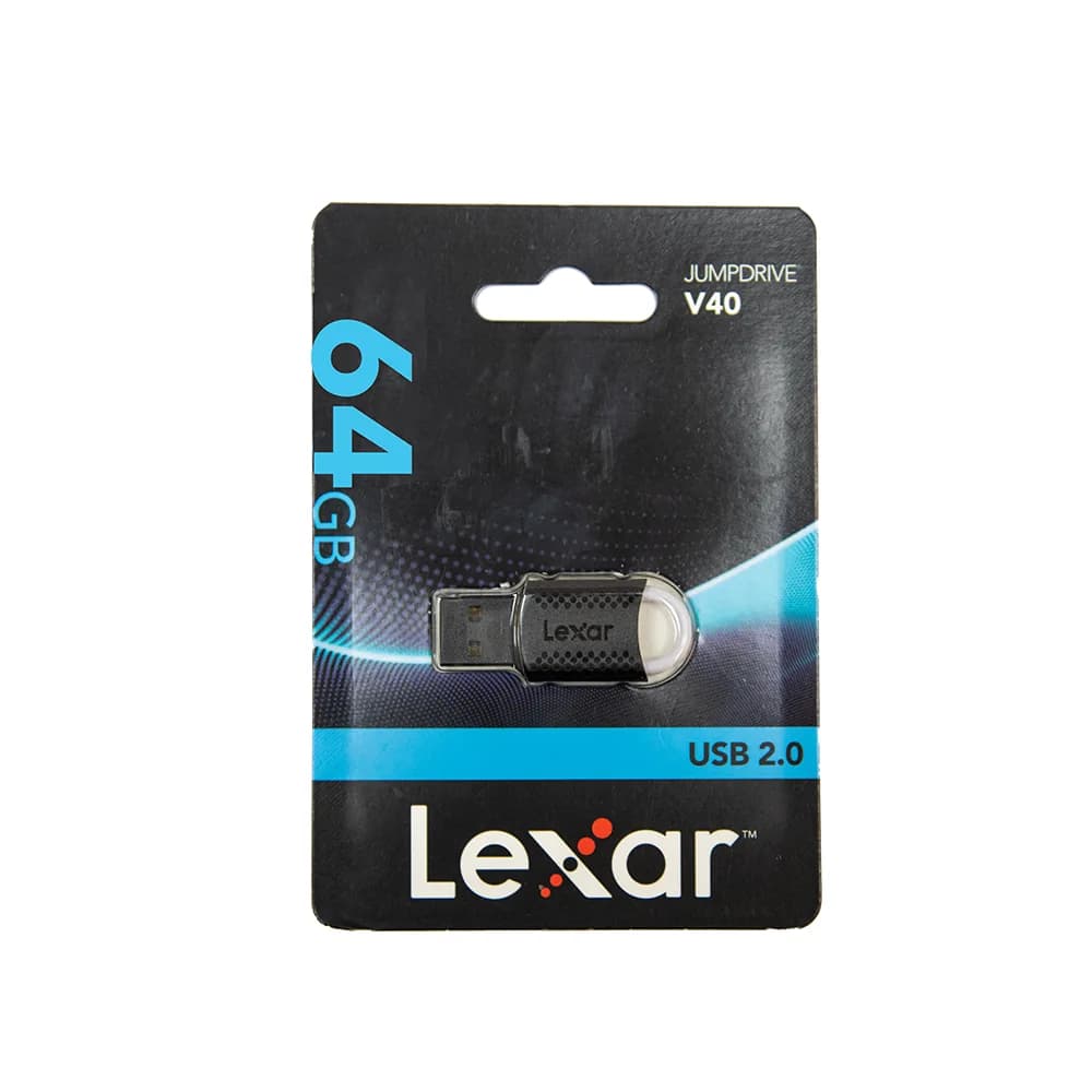 فلش مموری USB 2.0 لکسار مدل JumpDrive V40 | ظرفیت 64 گیگابایت — تصویر ۵