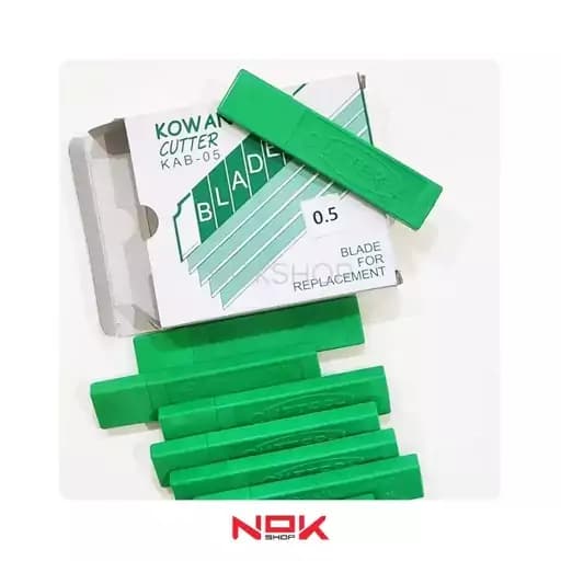 تیغ کاتر کره ای اصلی 10 عددی برند KOWAN کره — تصویر ۳