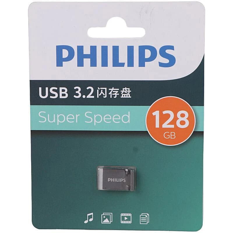 فلش مموری فیلیپس مدل FM20UA-K ظرفیت 128 گیگابایت | USB 3.2 — تصویر ۴