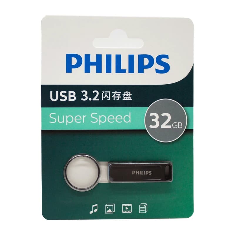 فلش مموری فیلیپس مدل FM21UA-F ظرفیت 32 گیگابایت با رابط USB3.2 — تصویر ۴