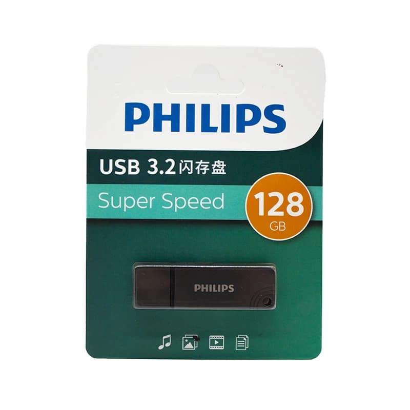 فلش مموری فیلیپس مدل FM11U-A 3.2 ظرفیت 128 گیگابایت با رابط USB 3.2 — تصویر ۳