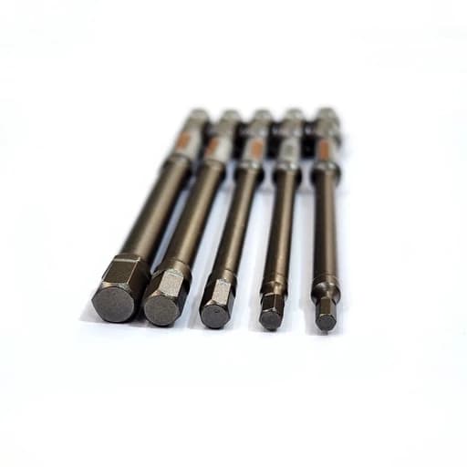 ست نوک پیچ گوشتی آلنی ده سانت سایز 2.5 تا6