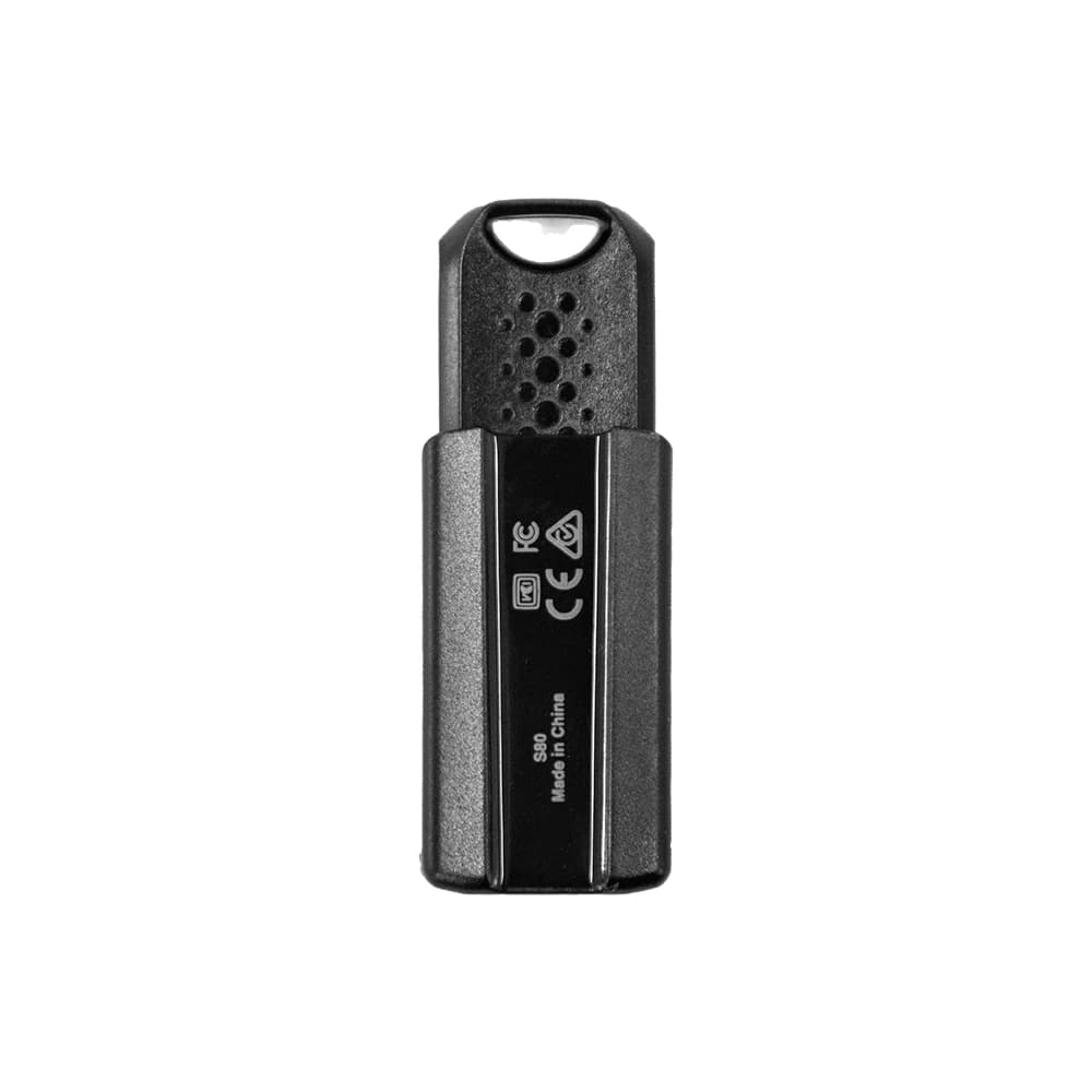 فلش مموری حرفه‌ای لکسار S80 ظرفیت 128 گیگابایت با سرعت USB 3.2 | طراحی کشویی و مقاوم — تصویر ۳