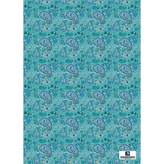 کاغذ کادو گلاسه بوهمی خاص کد 002 بسته 50 عددی — تصویر ۲