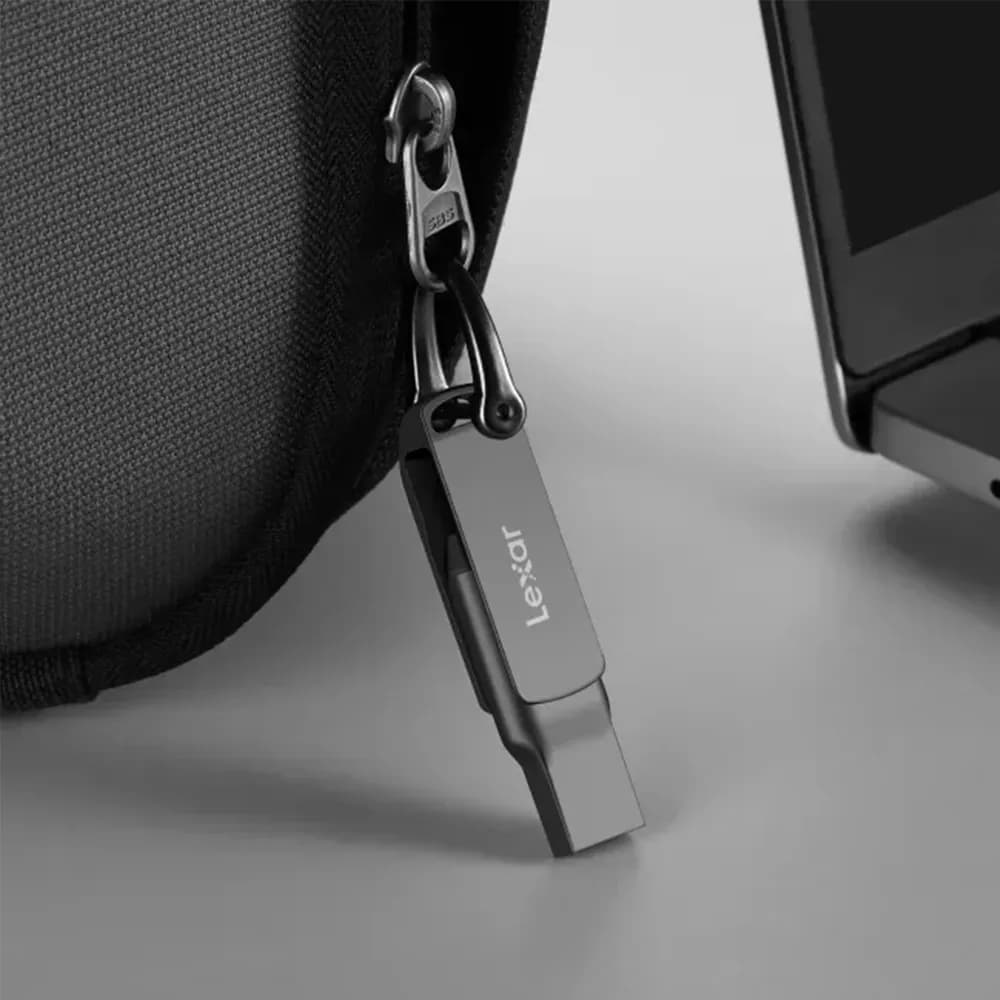 فلش مموری پرسرعت Lexar D400؛ ظرفیت 32 گیگابایت | تجربه نسل جدید انتقال داده با استاندارد USB 3.2 — تصویر ۴