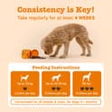 آرامش بخش سگ Zesty Paws Calming | بابونه، ریشه سنبل الطیب و ال-تریپتوفان – 60 عدد — تصویر ۳