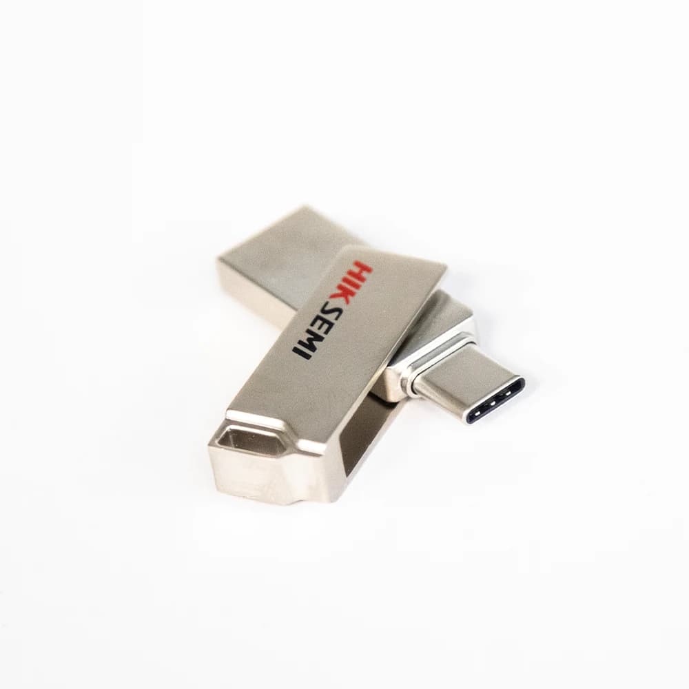 فلش مموری دو سر هایک‌سمی مدل Sync Dual Drive E327C ظرفیت 128گیگابایت – USB 3.2