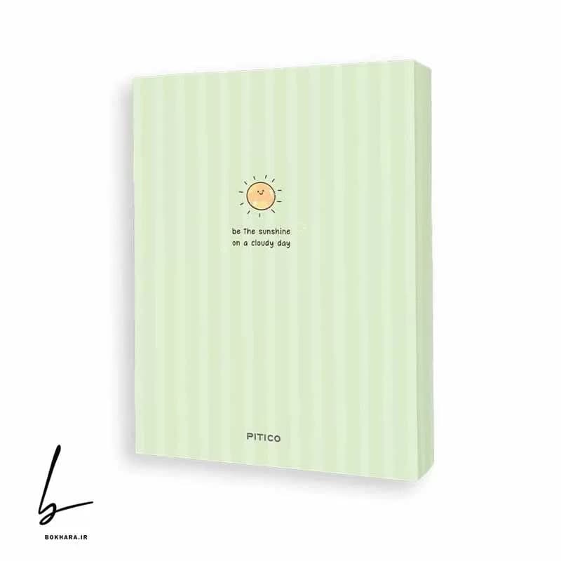 دفتر كلاسور 20 حلقه (A5) پیتیکو کد 610 — تصویر ۴