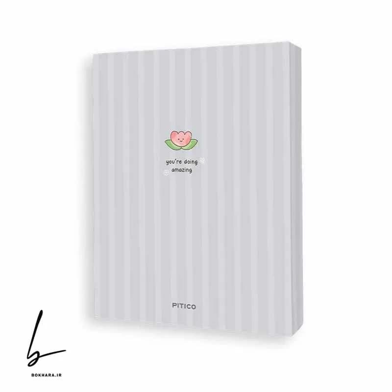 دفتر كلاسور 20 حلقه (A5) پیتیکو کد 610 — تصویر ۸