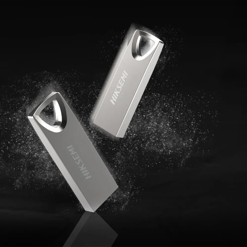 فلش مموری Hiksemi Classic M200 Silver با رابط USB 2.0 | ظرفیت 64 گیگابایت