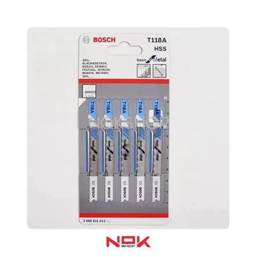تیغ اره عمود بر آهن برند BOSCH اصلی کد T118A — تصویر ۴