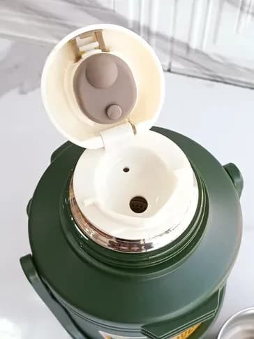 فلاسک استیل دوجداره جی کی 2/5 لیتر بارکد 43692 — تصویر ۴