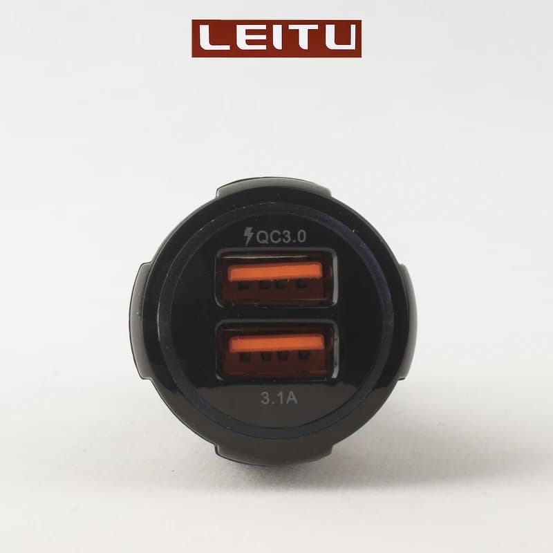 شارژر فندکی برند LEITU مدل LCC4 — تصویر ۴