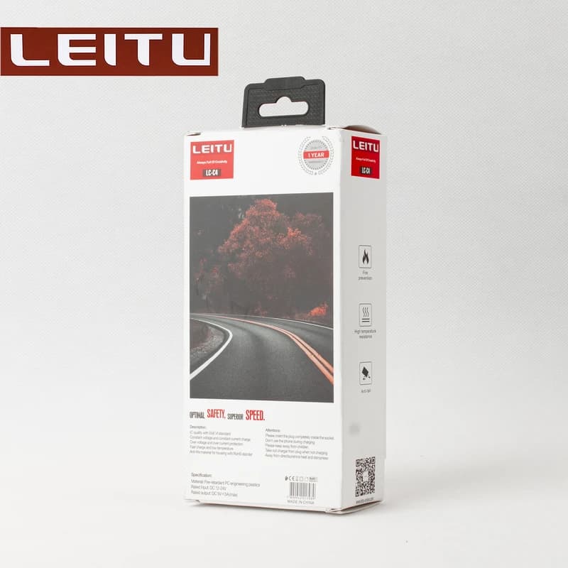 شارژر فندکی برند LEITU مدل LCC4 — تصویر ۶