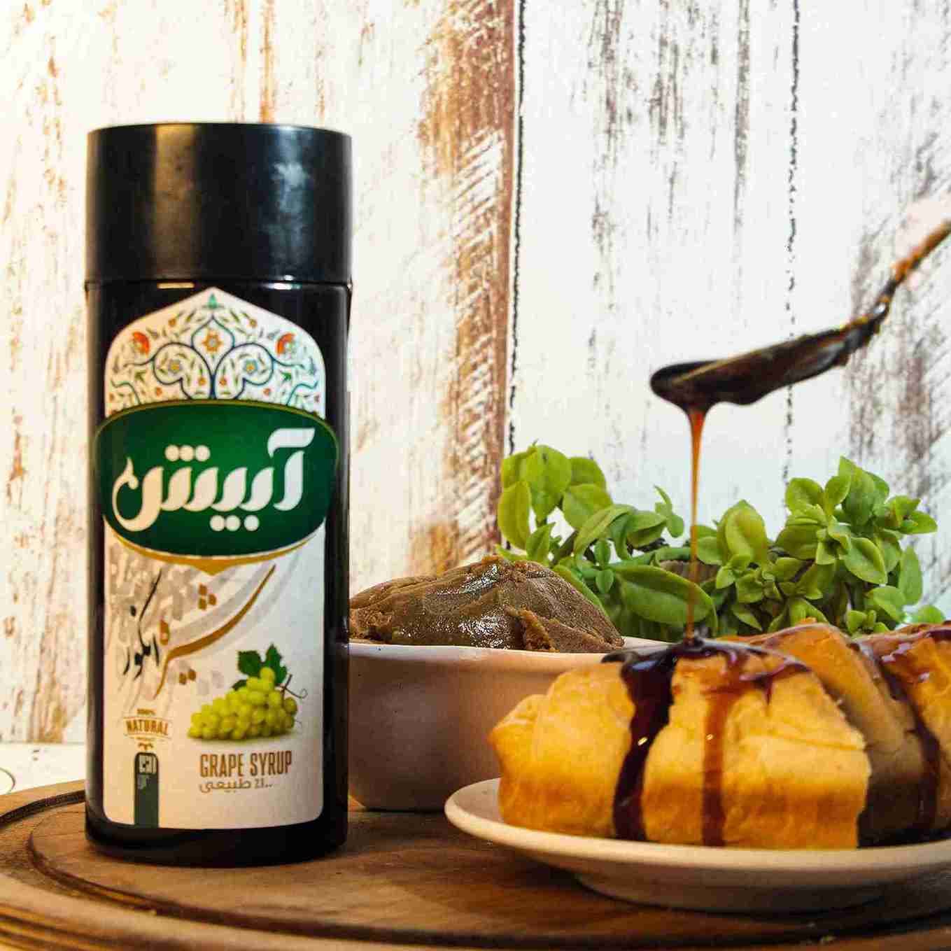 معجون پنج شیره ارگانیک آبیش (450 گرم) — تصویر ۲