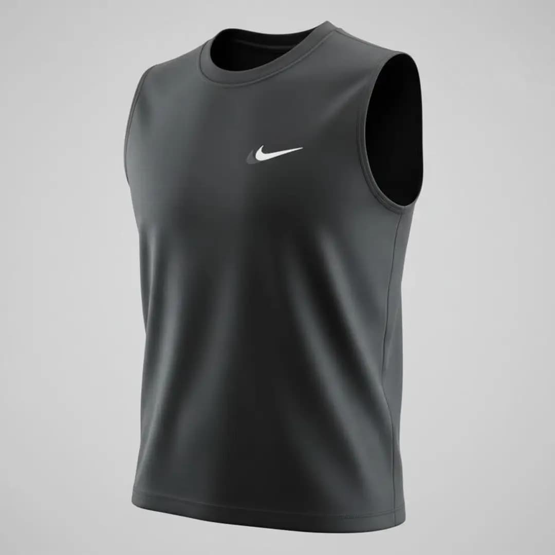 تاپ ورزشی یقه گرد رفلکتور دار Nike — تصویر ۳