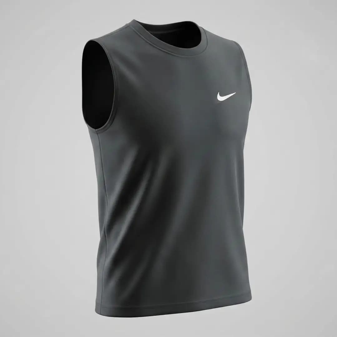 تاپ ورزشی یقه گرد رفلکتور دار Nike