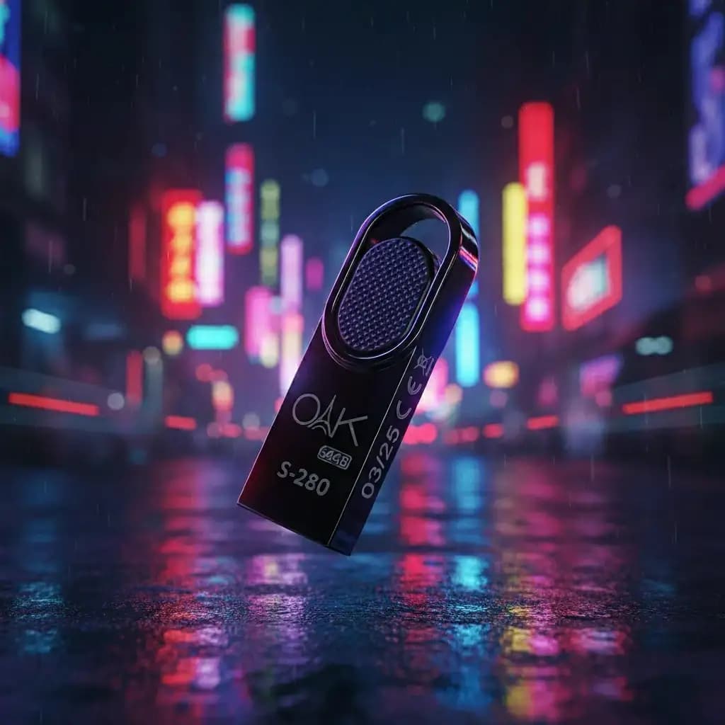 فلش مموری FLASH OAK S-280 ظرفیت 64 گیگابایت | رابط USB 2.0، فروش اقساطی — تصویر ۷