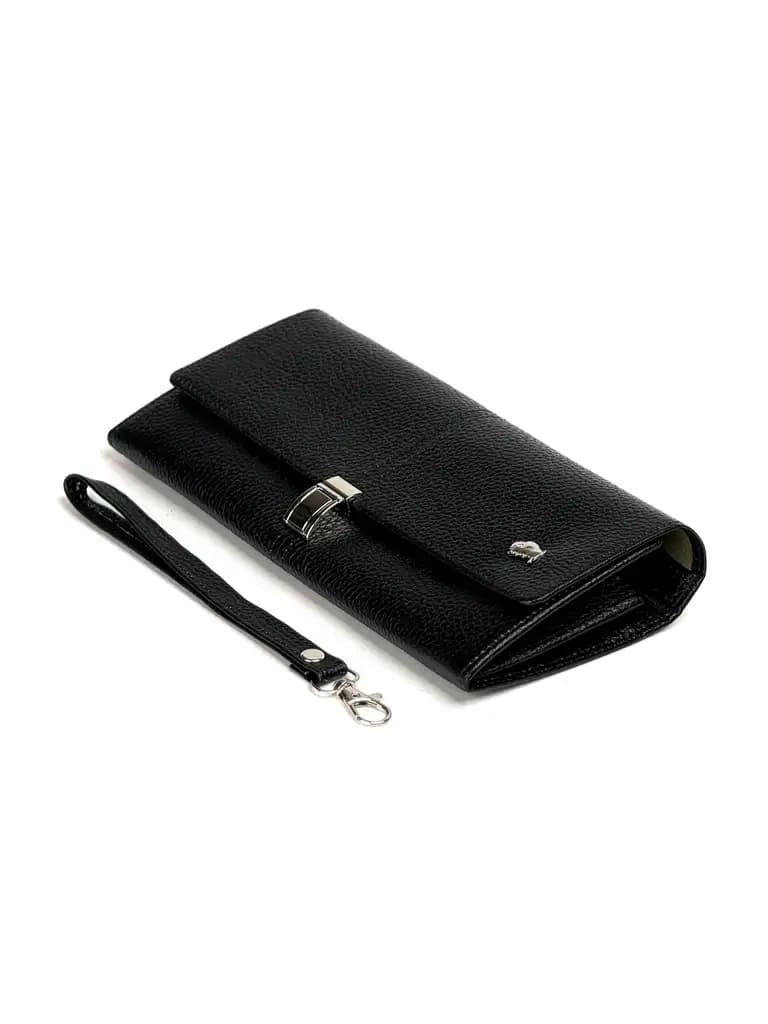 کیف پول دستی چرم مدل EMD با قفل مدل ناخنی