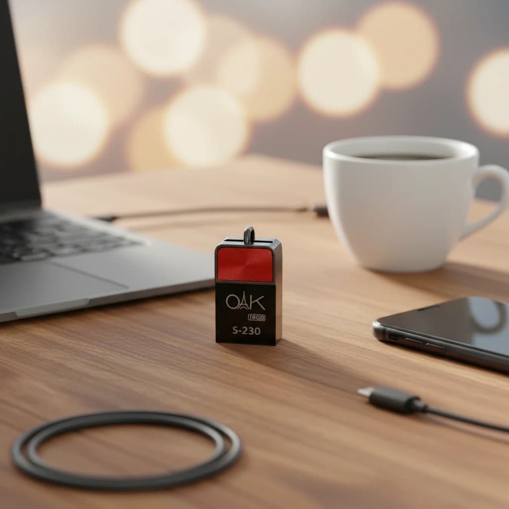فلش مموری OAK S-230 ظرفیت 16 گیگابایت USB 2.0 | فروش اقساطی — تصویر ۲