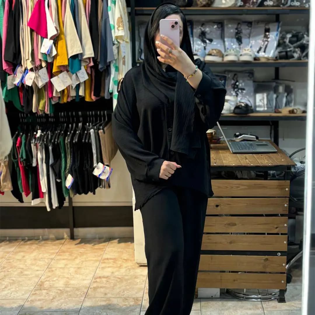 ست مانتو شلوار شال دار — تصویر ۳