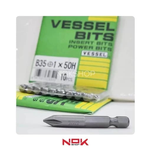نوک پیچگوشتی چهارسو ژاپنی 5 سانت PH1 وسل