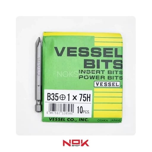 نوک پیچگوشتی چهارسو ژاپنی 7.5 سانت PH1 وسل