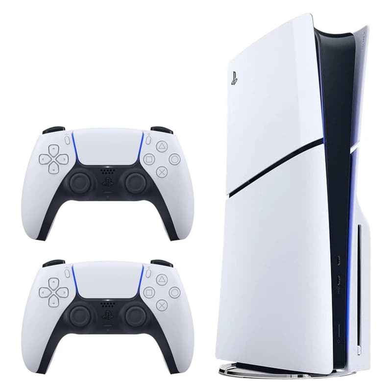 کنسول بازی سونی مدل PlayStation 5 Slim دیسک خور ظرفیت یک ترابایت ریجن 2116 اروپا به همراه دسته اضافی — تصویر ۲