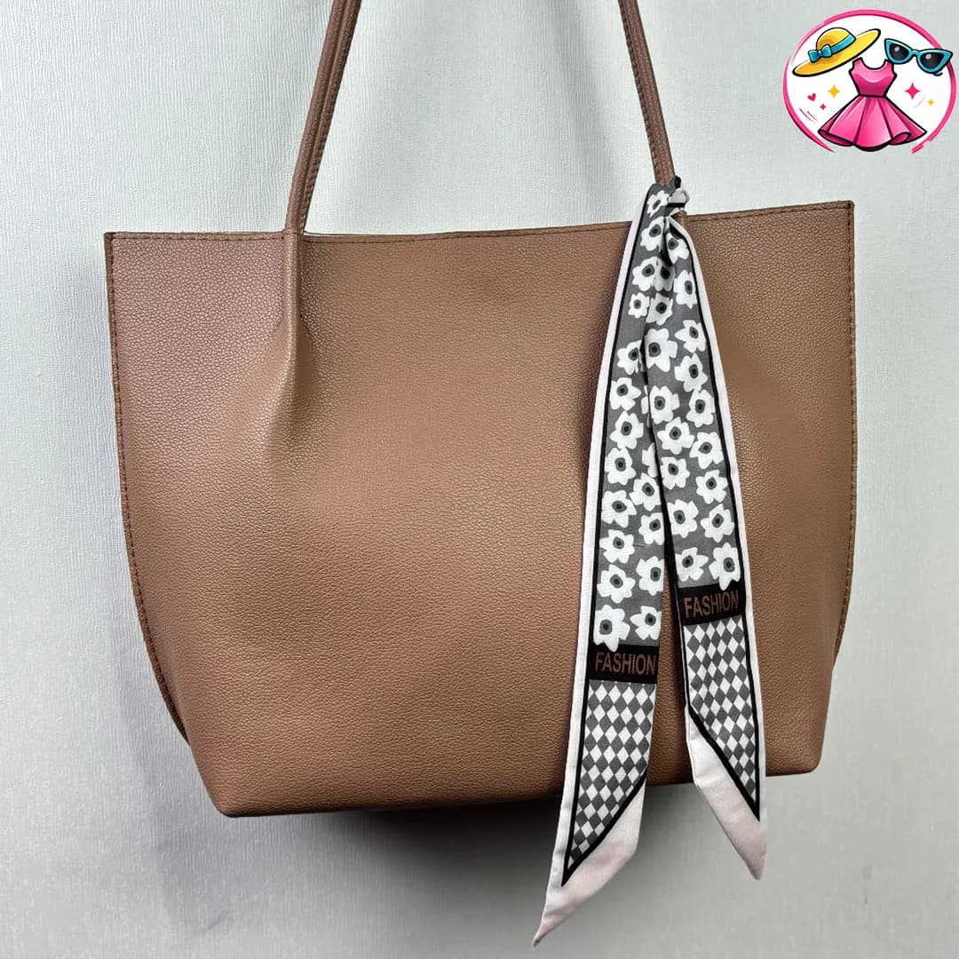 کیف زنانه شال دار برند FASHION | موکا