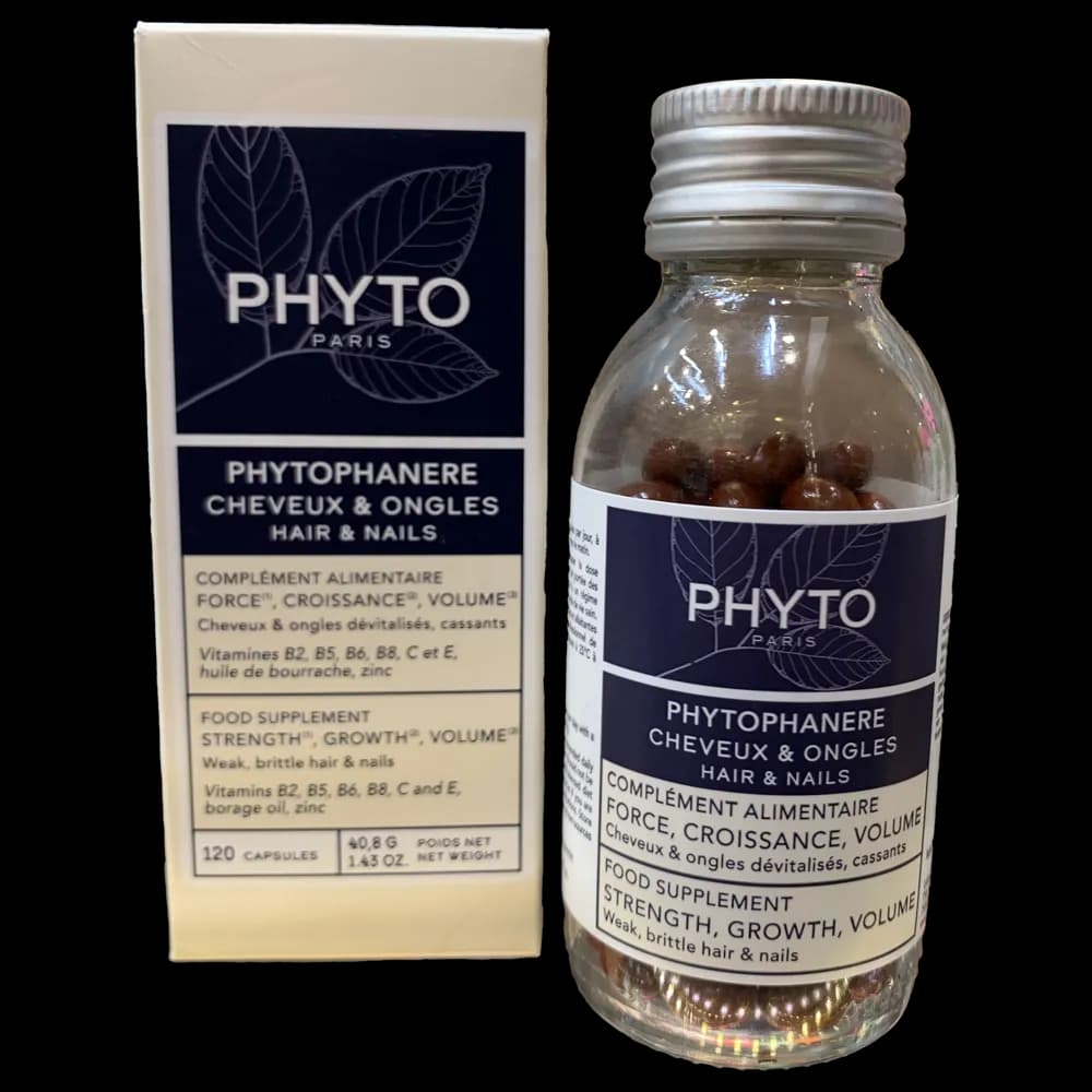 کپسول مکمل تقویت کننده مو و ناخن فیتو فانر (Phyto Phytophanere) بسته 120 عددی