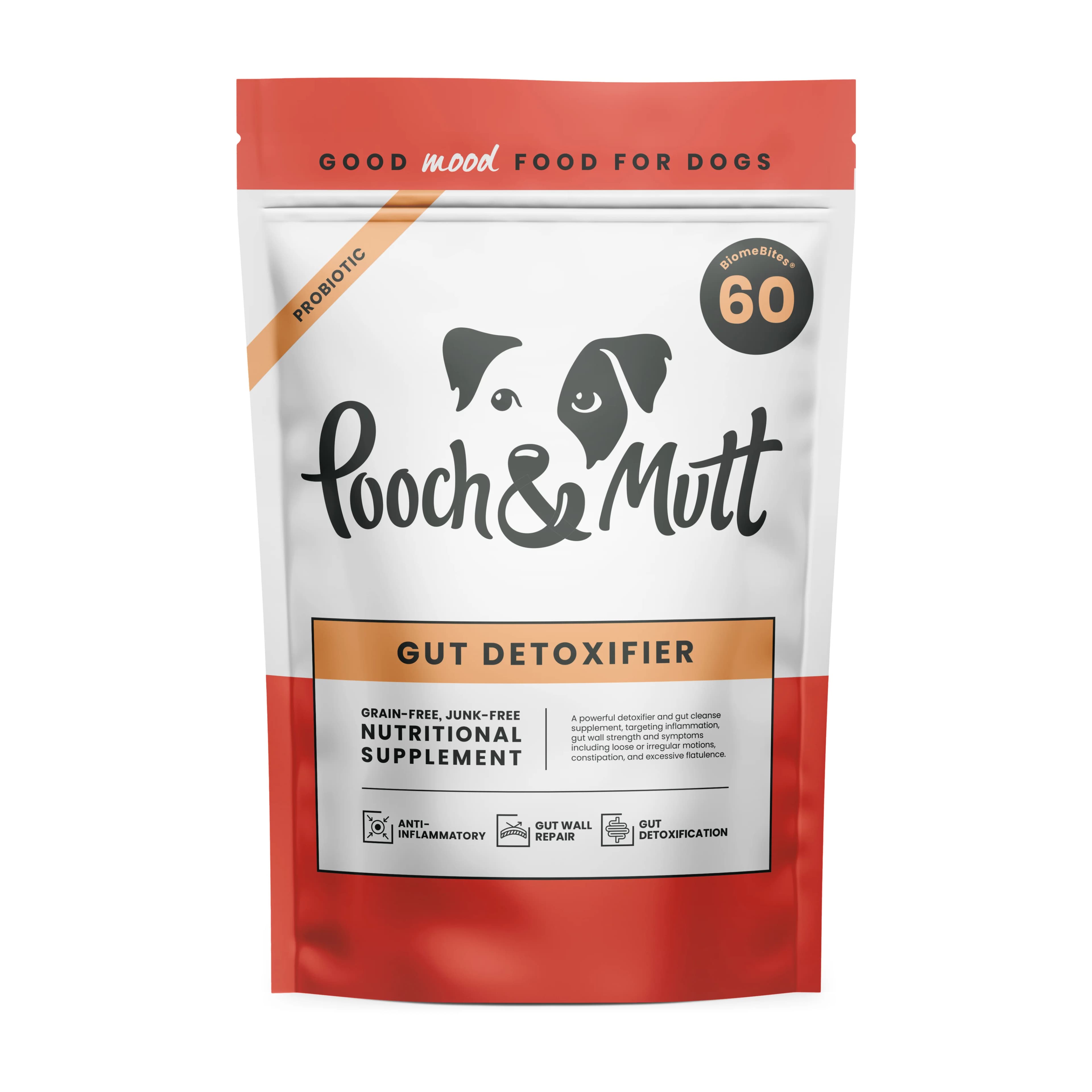 مکمل طبیعی تقویت گوارش و پاک سازی روده سگ Pooch&Mutt Gut Detoxifier — تصویر ۵