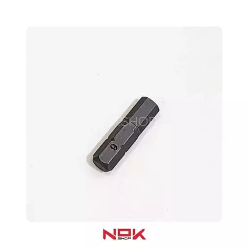 نوک پیچگوشتی آلنی 2.5 سانت سایز 6
