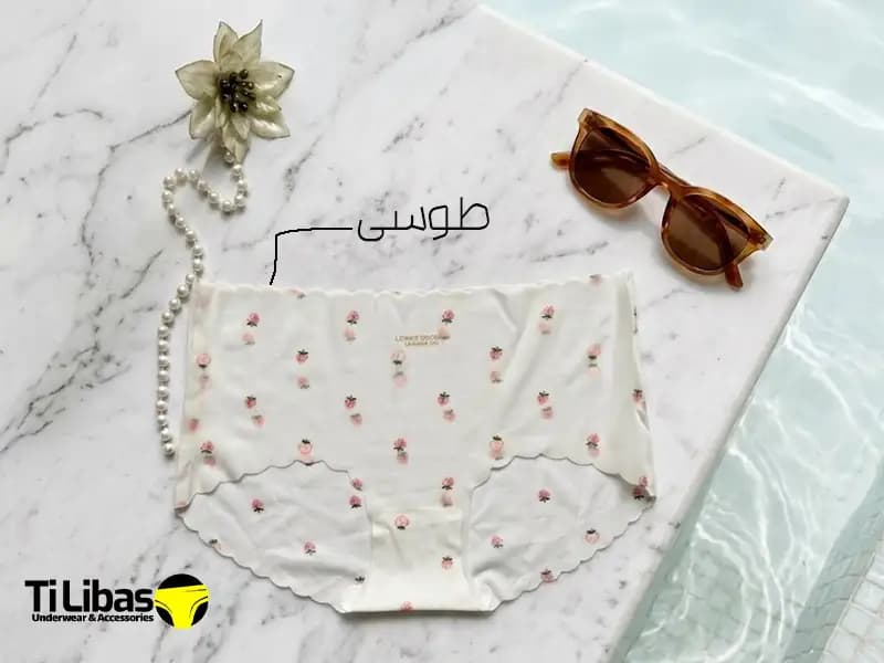 شورت شیشه ای زنانه نامرئی لیزری — تصویر ۲