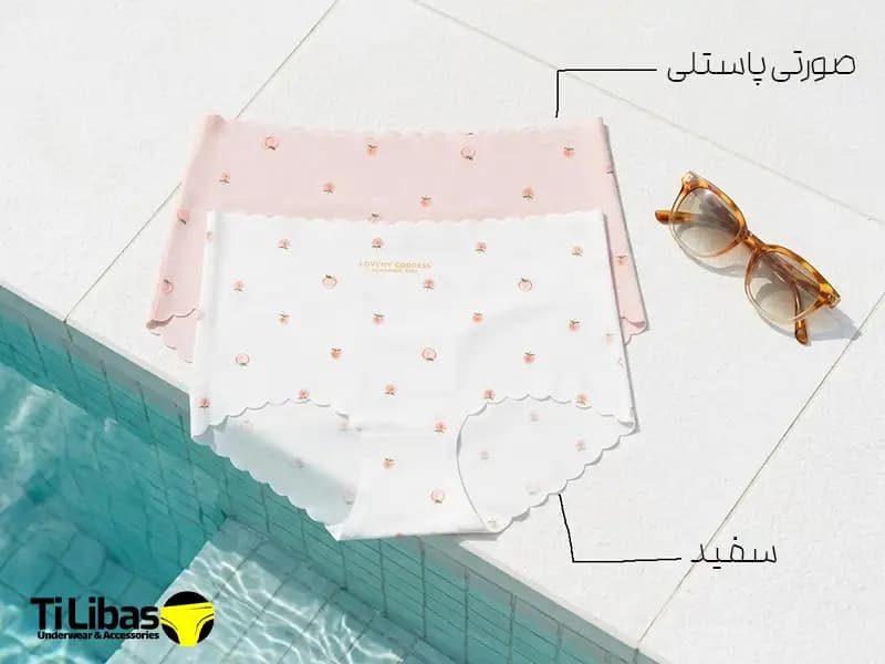 شورت شیشه ای زنانه نامرئی لیزری — تصویر ۴