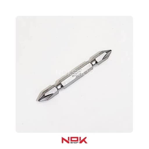 نوک پیچگوشتی دوطرف چهارسو 6.5 سانت سایز PH1 — تصویر ۲