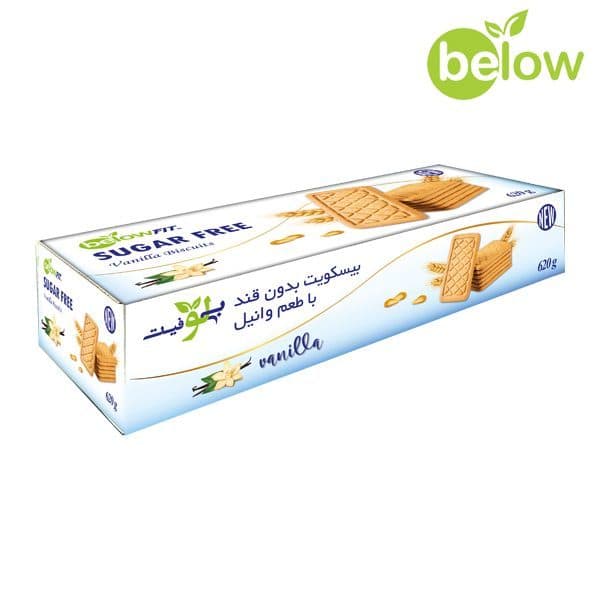 بیسکویت بدون قند وانیلی بیلو 620 گرمی (خانواده)