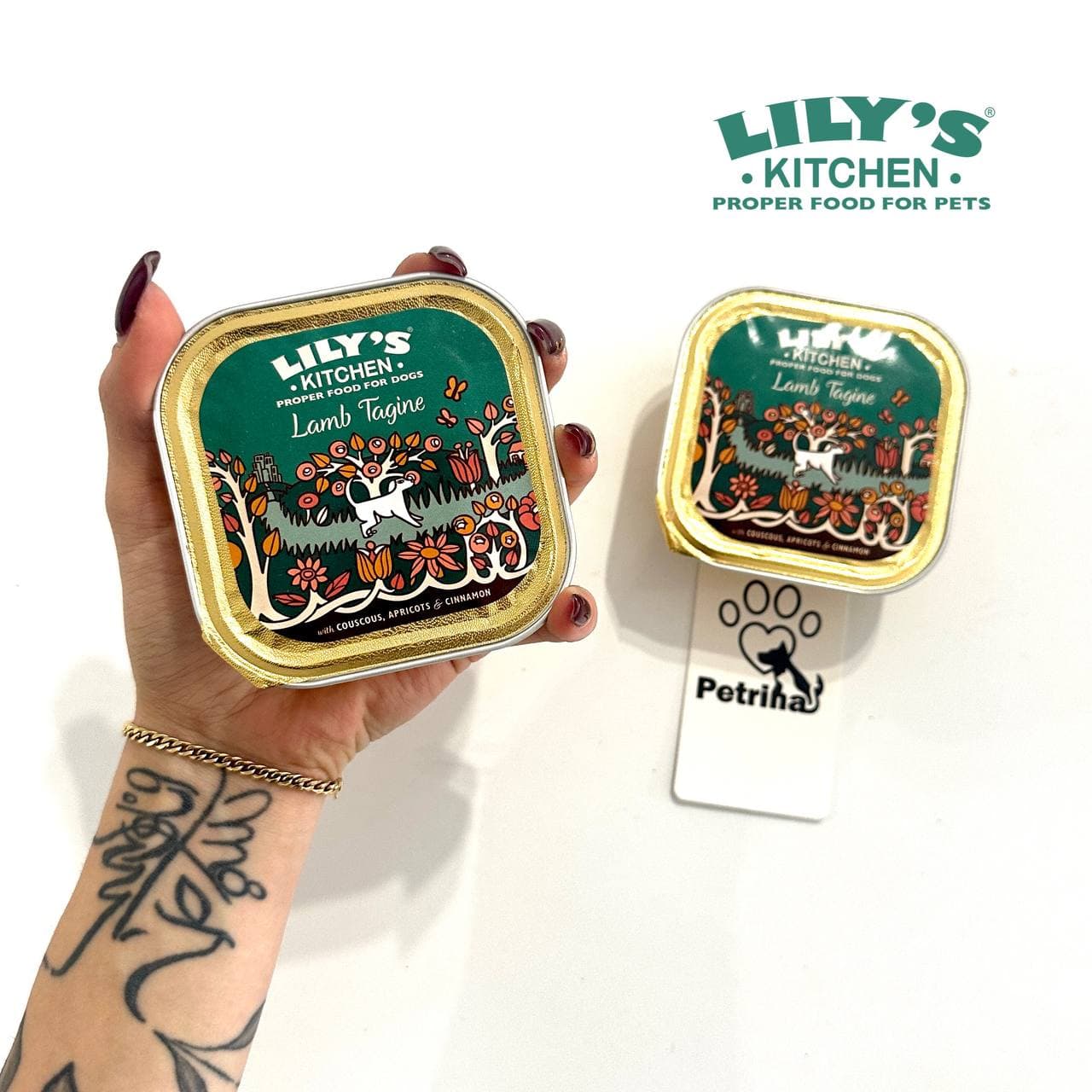 کنسرو سگ لیلیز کیچن | طعم مراکشی (بره و سبزیجات) | بدون غلات – 150 گرم | Lily’s Kitchen Lamb Tagine