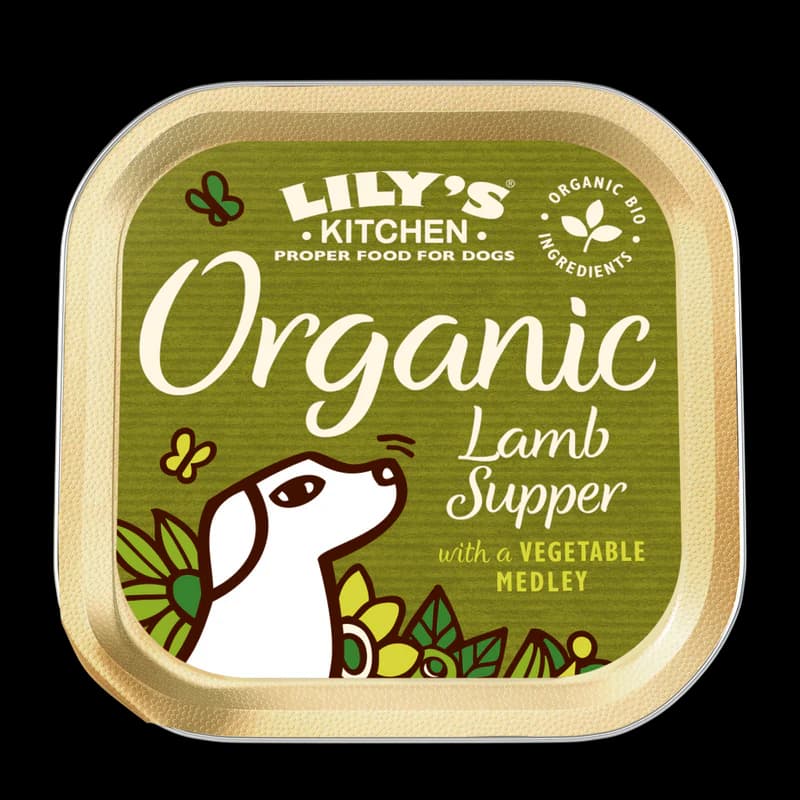 کنسرو سگ ارگانیک لیلیز کیچن | بره، خوک و بیف | 150 گرم – تمام نژادها | Lily’s Kitchen Organic — تصویر ۴