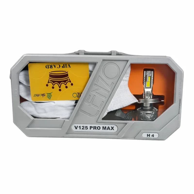 هدلایت V125 Pro Max لنزو پایه H4 — تصویر ۷