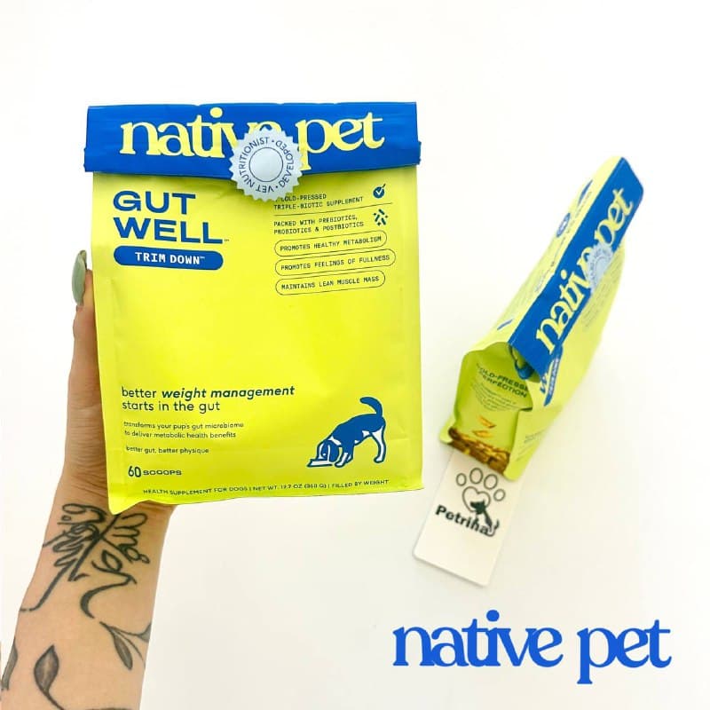 پروبیوتیک سگ Native Pet | مکمل کاهش وزن و سلامت روده سگ