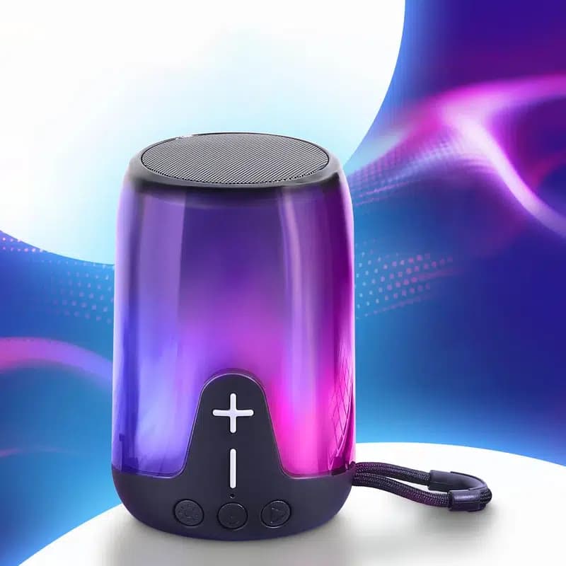 اسپیکر قابل حمل KBS131 با نور RGB | اسپیکر بلوتوثی کوچک 4 وات با باتری 1200mAh — تصویر ۲