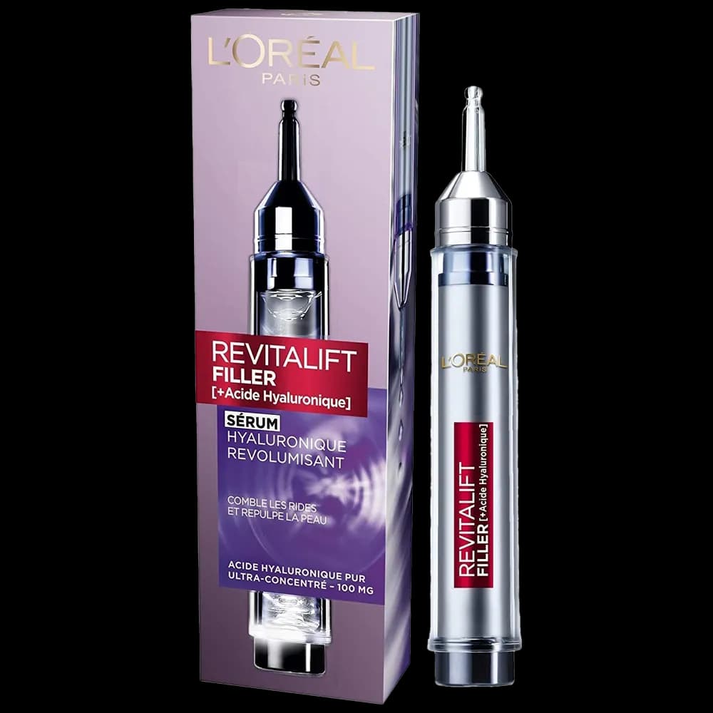 سرم ضد چروک و آبرسان لورال پاریس مدل Revitalift Filler حاوی هیالورونیک اسید — تصویر ۲