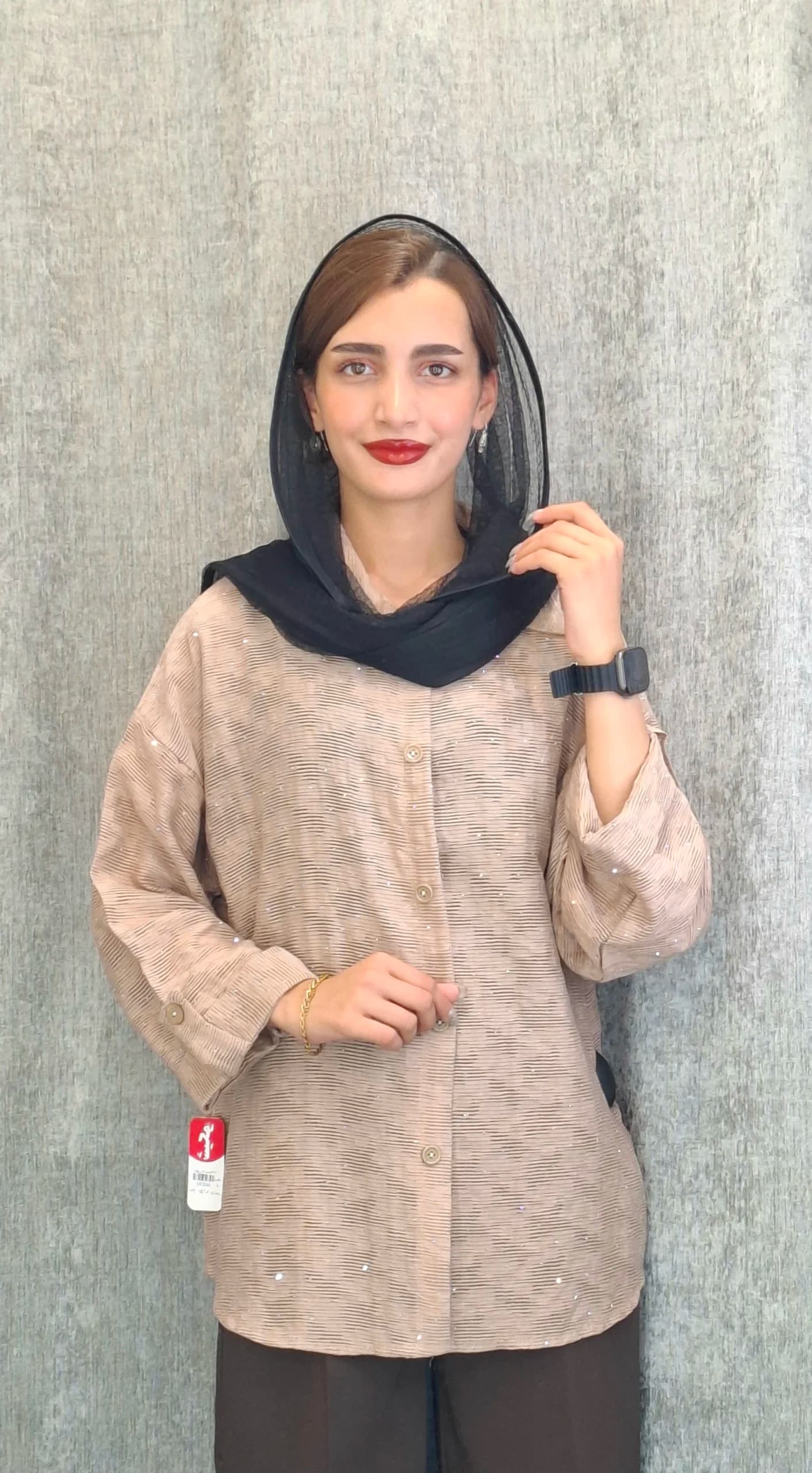 مانتو نگینی راه شیشه(زنانه)