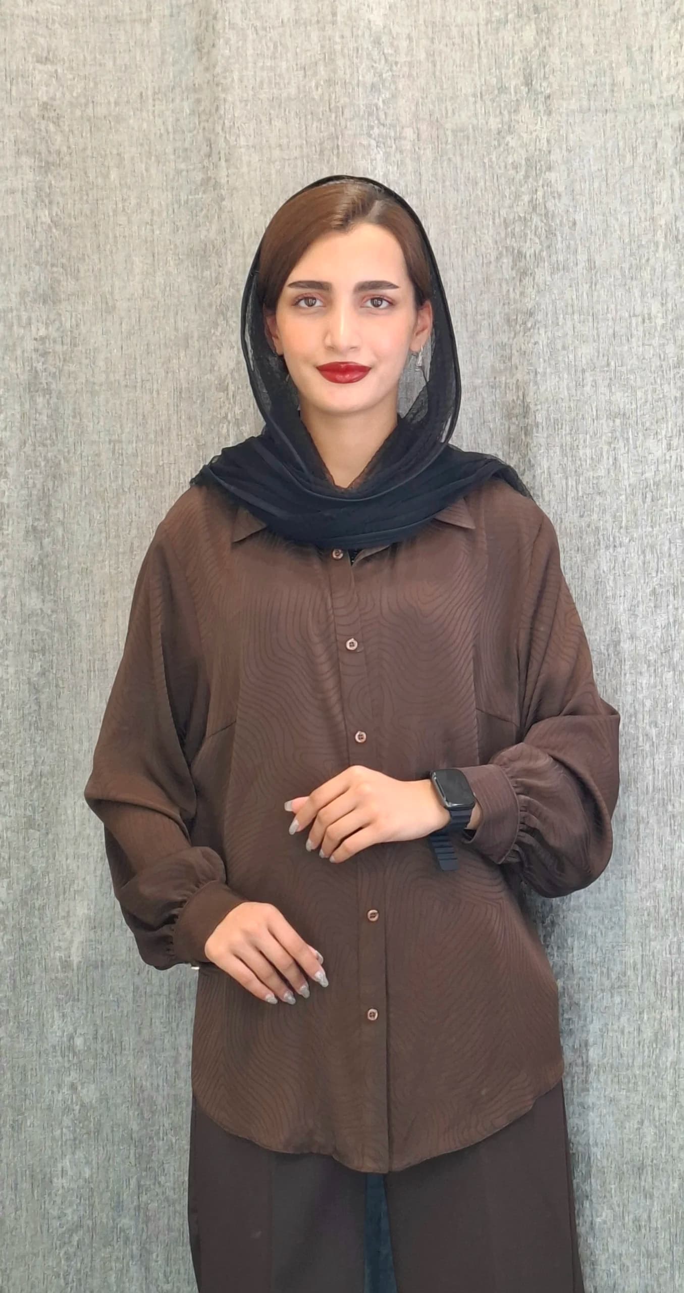 مانتو دکمه مخفی جولیا پترن (زنانه) — تصویر ۴