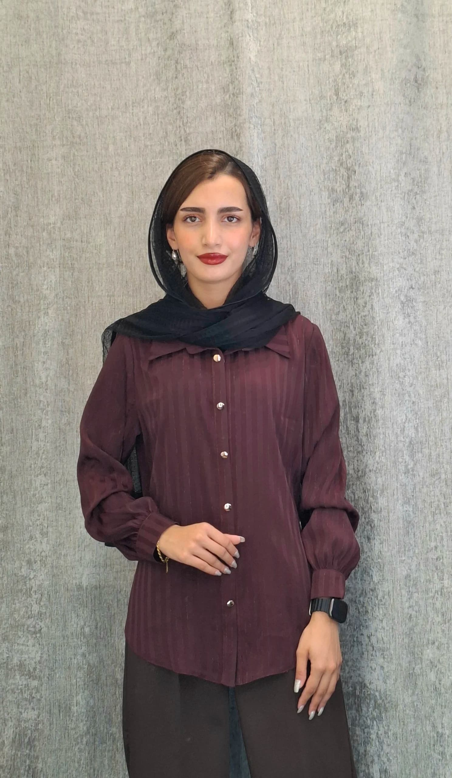 شومیز جلو دکمه جولیا دیپلمات (زنانه) — تصویر ۲