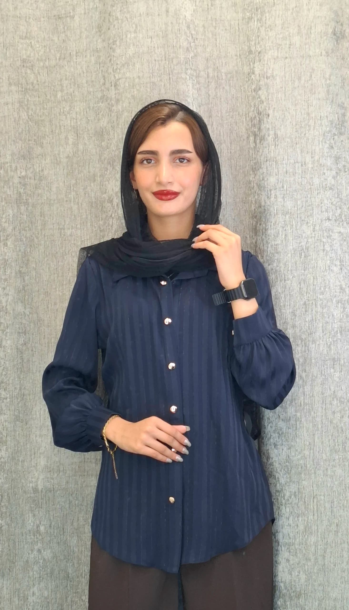 شومیز جلو دکمه جولیا دیپلمات (زنانه) — تصویر ۵