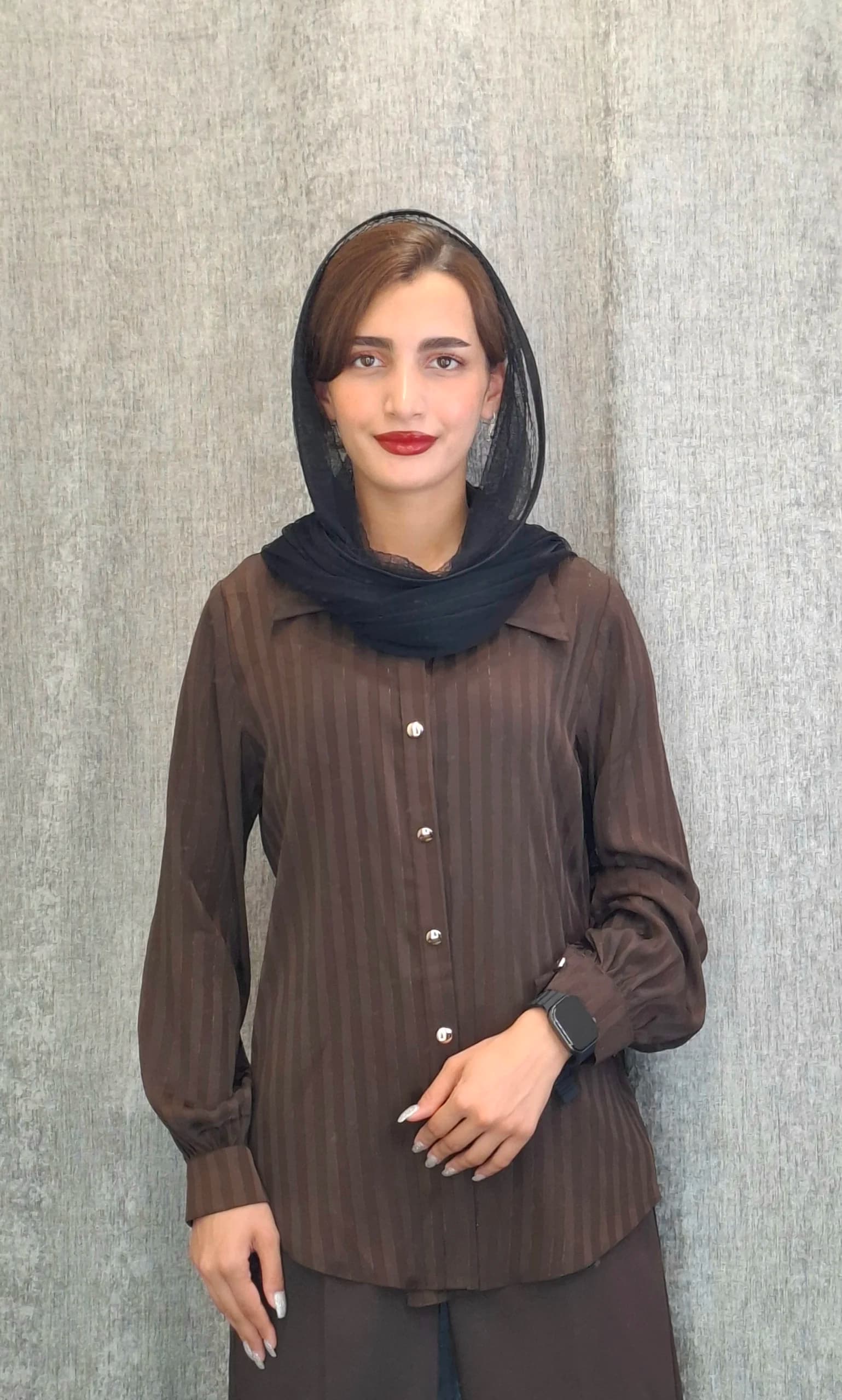 شومیز جلو دکمه جولیا دیپلمات (زنانه) — تصویر ۴