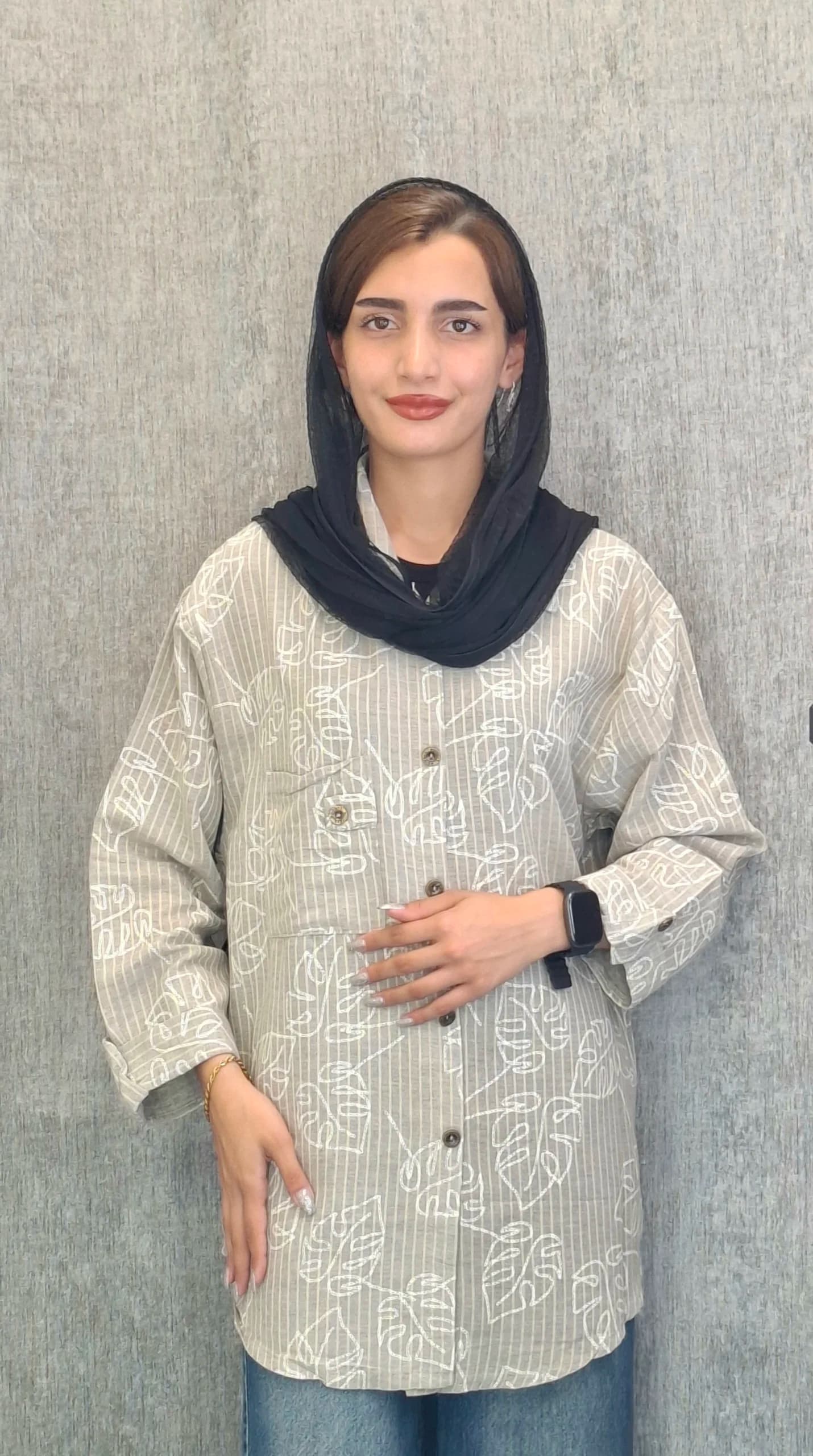 مانتو گل گچی(زنانه)